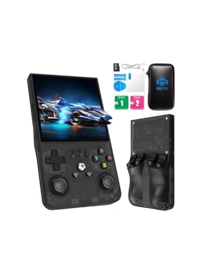 أكاليكس جهاز ألعاب محمول كلاسيكي R36MAX 2025 - سعة 64 جيجابايت، أكثر من 18000 لعبة كلاسيكية، شاشة IPS مقاس 4 بوصات، مخرج تلفزيون بدقة 4K، نظام تشغيل لينكس مفتوح المصدر للألعاب - Image 1